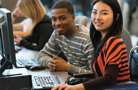 Students in a classroom setting